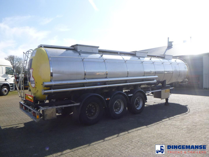 Van Hool Chemical tank inox 24 m3 / 1 comp - Tanker semi-trailer: picture 4 Van Hool Chemical tank inox 24 m3 / 1 comp - Tanker semi-trailer: picture 4