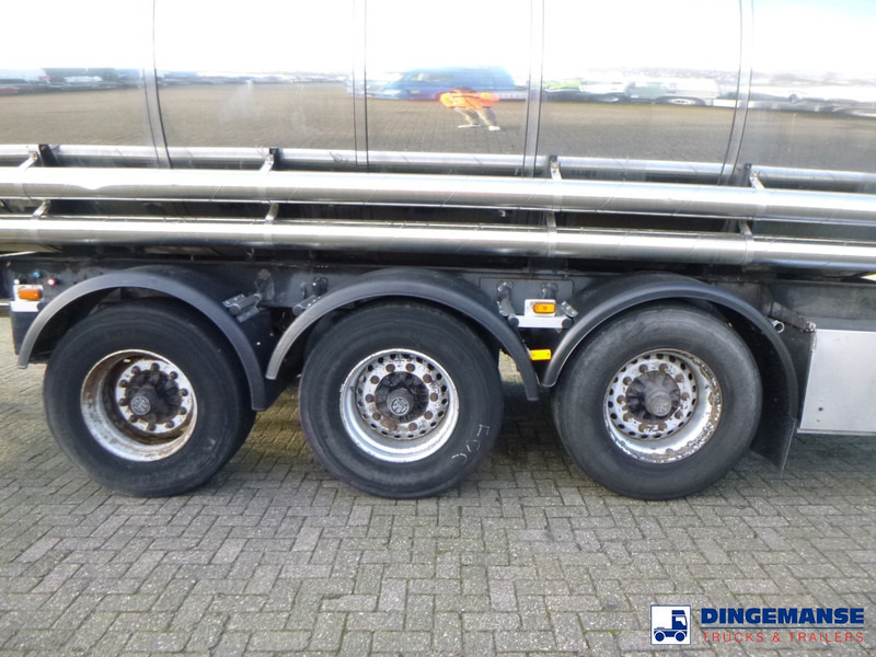 Van Hool Chemical tank inox 30 m3 / 1 comp - Tanker trailer: picture 5 Van Hool Chemical tank inox 30 m3 / 1 comp - Tanker trailer: picture 5
