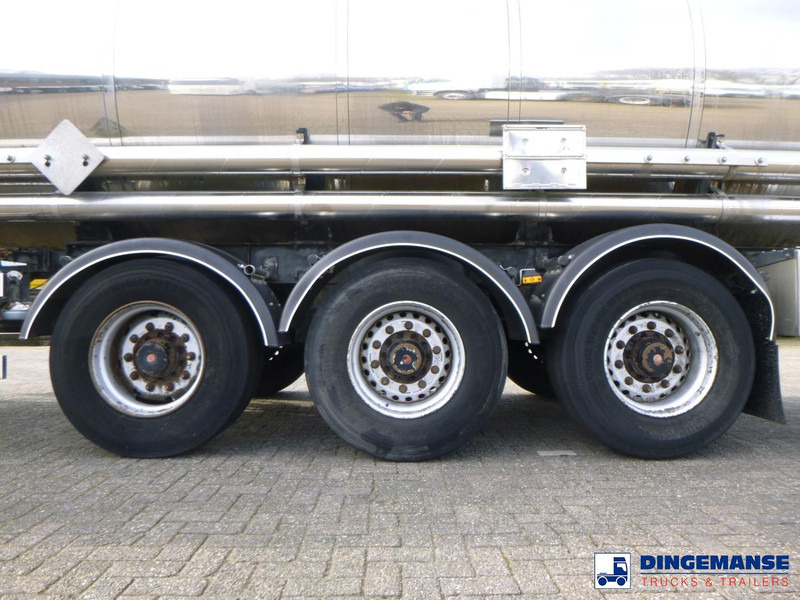 Van Hool Chemical tank inox 30 m3 / 3 comp - Tanker semi-trailer: picture 5 Van Hool Chemical tank inox 30 m3 / 3 comp - Tanker semi-trailer: picture 5