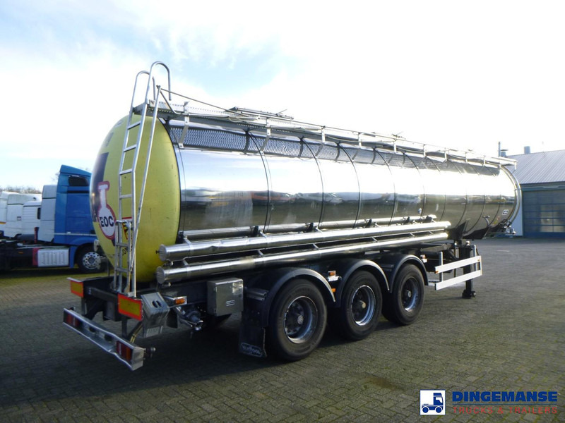Van Hool Chemical tank inox 30 m3 / 3 comp - Tanker trailer: picture 4 Van Hool Chemical tank inox 30 m3 / 3 comp - Tanker trailer: picture 4