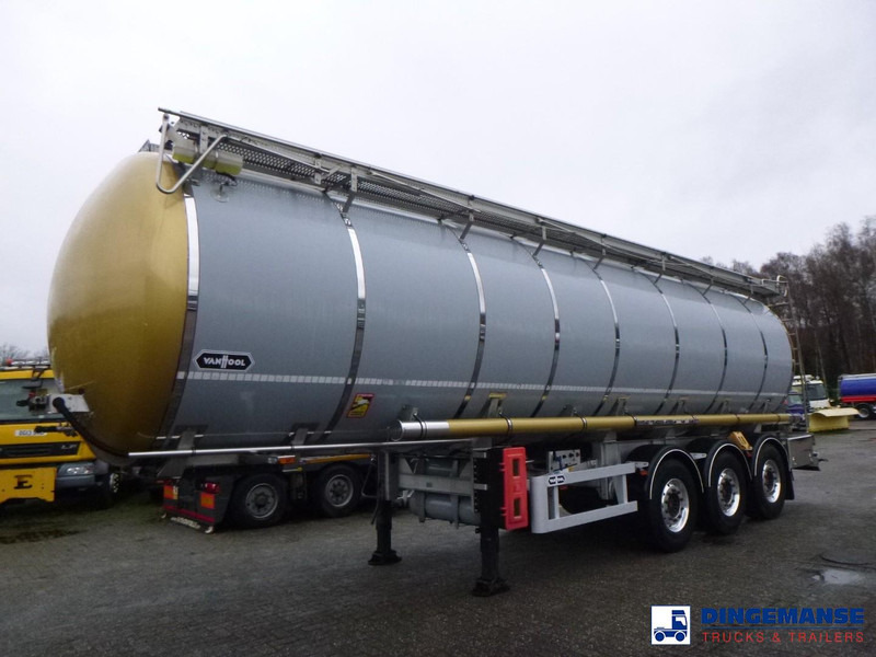 Van Hool Chemical tank inox 37.5 m3 / 1 comp L4BH - Tanker semi-trailer: picture 1 Van Hool Chemical tank inox 37.5 m3 / 1 comp L4BH - Tanker semi-trailer: picture 1