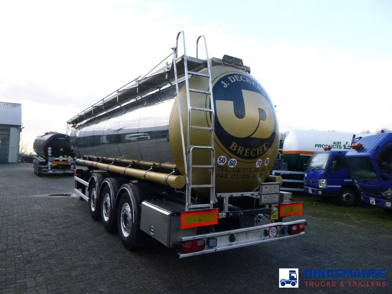 Van Hool Chemical tank inox L4BH 30 m3 / 1 comp / ADR 29/08/24 - Tanker semi-trailer: picture 3 Van Hool Chemical tank inox L4BH 30 m3 / 1 comp / ADR 29/08/24 - Tanker semi-trailer: picture 3