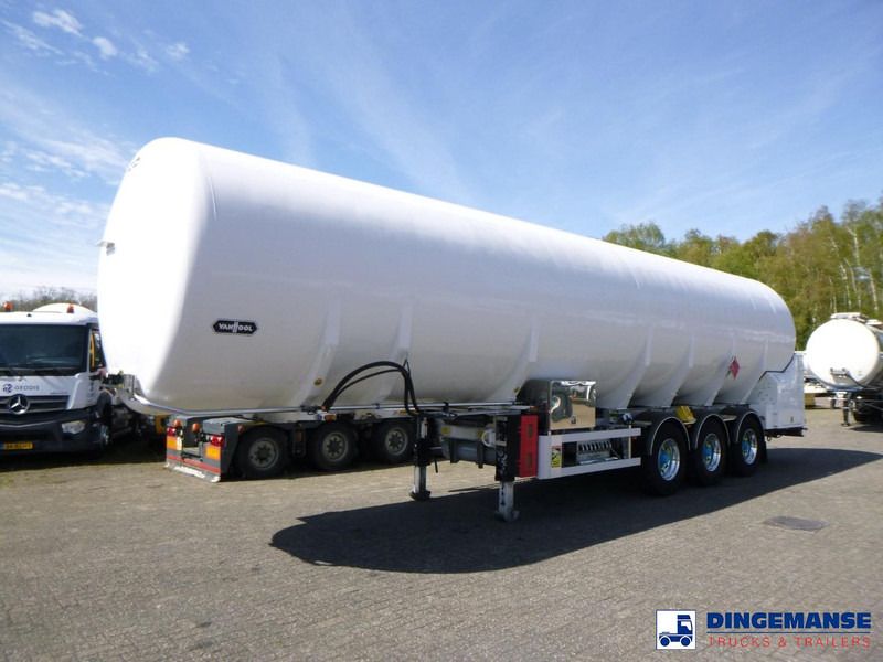Van Hool Cryogenic tank inox 58.6 m3 / 1 comp / R10,4BN (methane/argon/nitrogen) - Tanker semi-trailer: picture 1 Van Hool Cryogenic tank inox 58.6 m3 / 1 comp / R10,4BN (methane/argon/nitrogen) - Tanker semi-trailer: picture 1