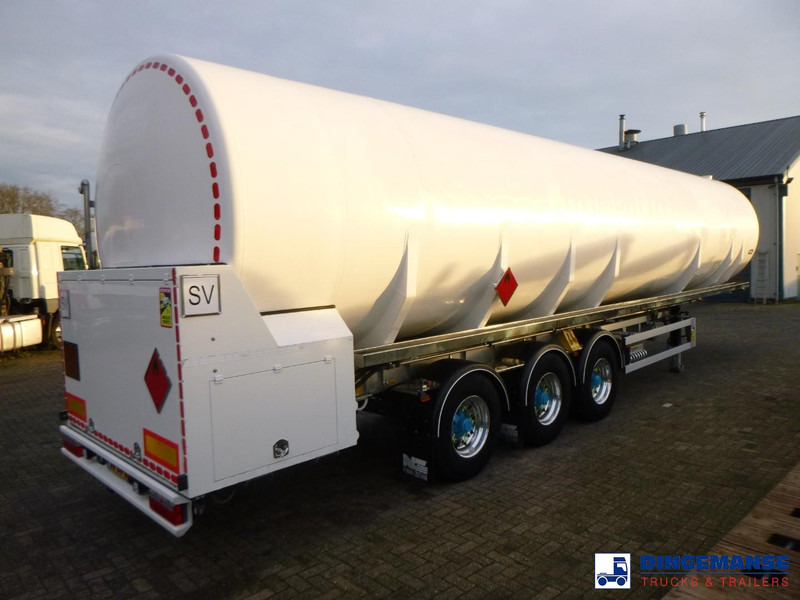 Van Hool Cryogenic tank inox 58.6 m3 / 1 comp / R10,4BN (methane/argon/nitrogen) - Tanker semi-trailer: picture 4 Van Hool Cryogenic tank inox 58.6 m3 / 1 comp / R10,4BN (methane/argon/nitrogen) - Tanker semi-trailer: picture 4