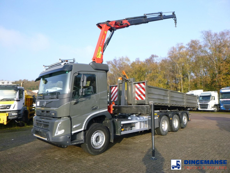 Volvo FMX 460 8x4 Euro 6 container hook + Palfinger PK19.001 SLD 5 - Crane truck: picture 1 Volvo FMX 460 8x4 Euro 6 container hook + Palfinger PK19.001 SLD 5 - Crane truck: picture 1