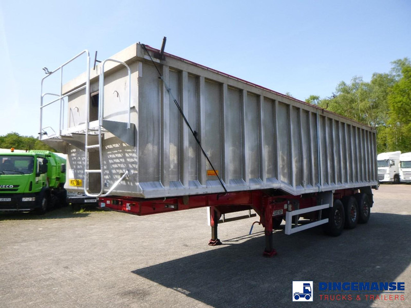 WILCOX Tipper trailer alu 55 m3 + tarpaulin - Tipper semi-trailer: picture 1 WILCOX Tipper trailer alu 55 m3 + tarpaulin - Tipper semi-trailer: picture 1