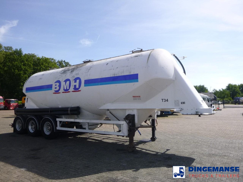 Zvvz Powder tank alu 40 m3 / 1 comp - Tanker semi-trailer: picture 2 Zvvz Powder tank alu 40 m3 / 1 comp - Tanker semi-trailer: picture 2