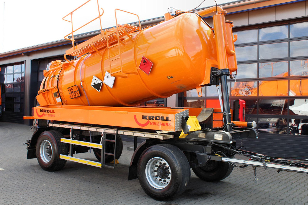 Kutschke 10m³ Kipper Saug u.Druck INOX +ADR/GGVS - Tanker trailer: picture 5 Kutschke 10m³ Kipper Saug u.Druck INOX +ADR/GGVS - Tanker trailer: picture 5