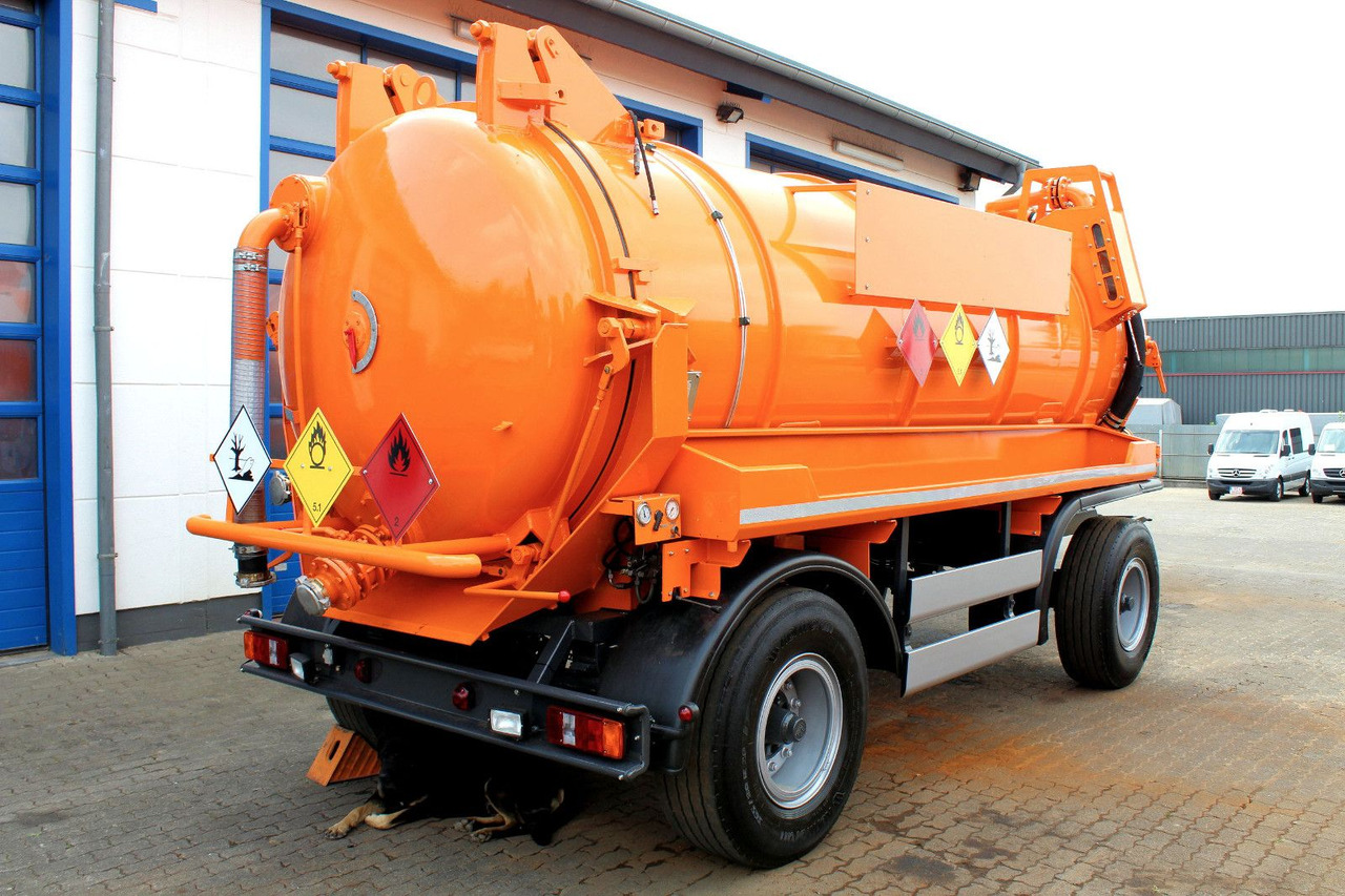 Kutschke / Kroll 10m³ Saug u.Druck ADR INOX - Tanker trailer: picture 5 Kutschke / Kroll 10m³ Saug u.Druck ADR INOX - Tanker trailer: picture 5