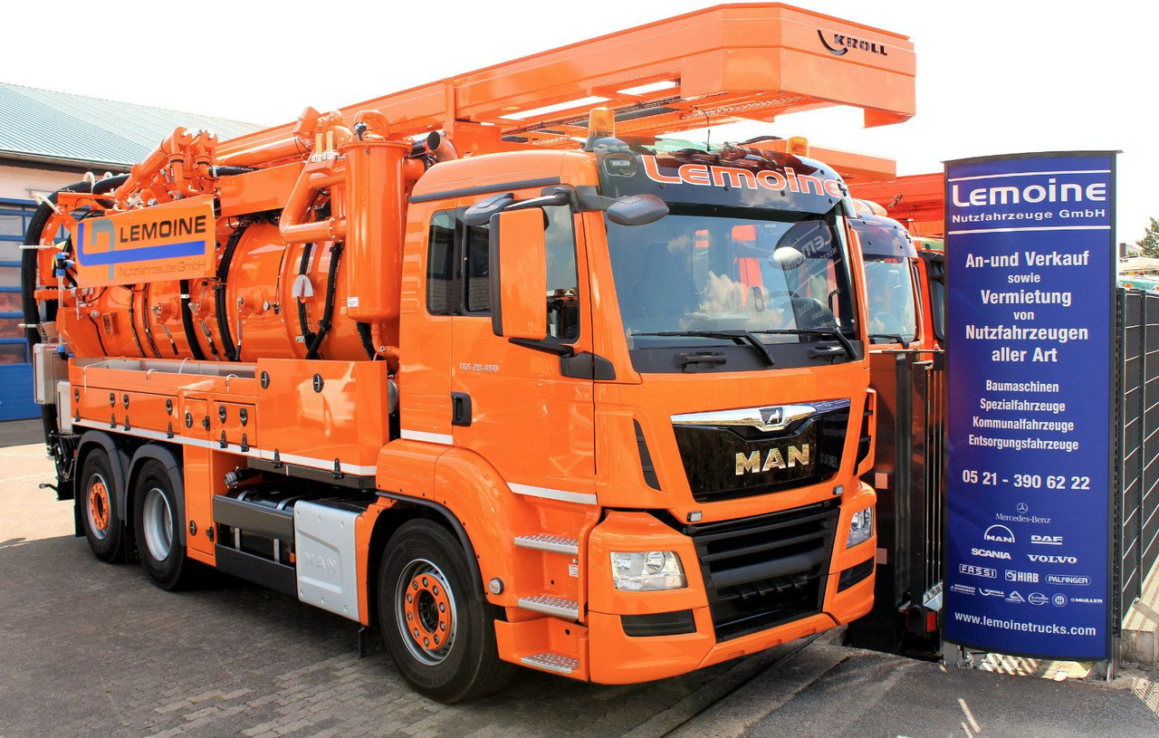 MAN TGS 26.480 6x2 Kroll 14m³ WRG Wasserrückgewinner - Vacuum truck: picture 1 MAN TGS 26.480 6x2 Kroll 14m³ WRG Wasserrückgewinner - Vacuum truck: picture 1