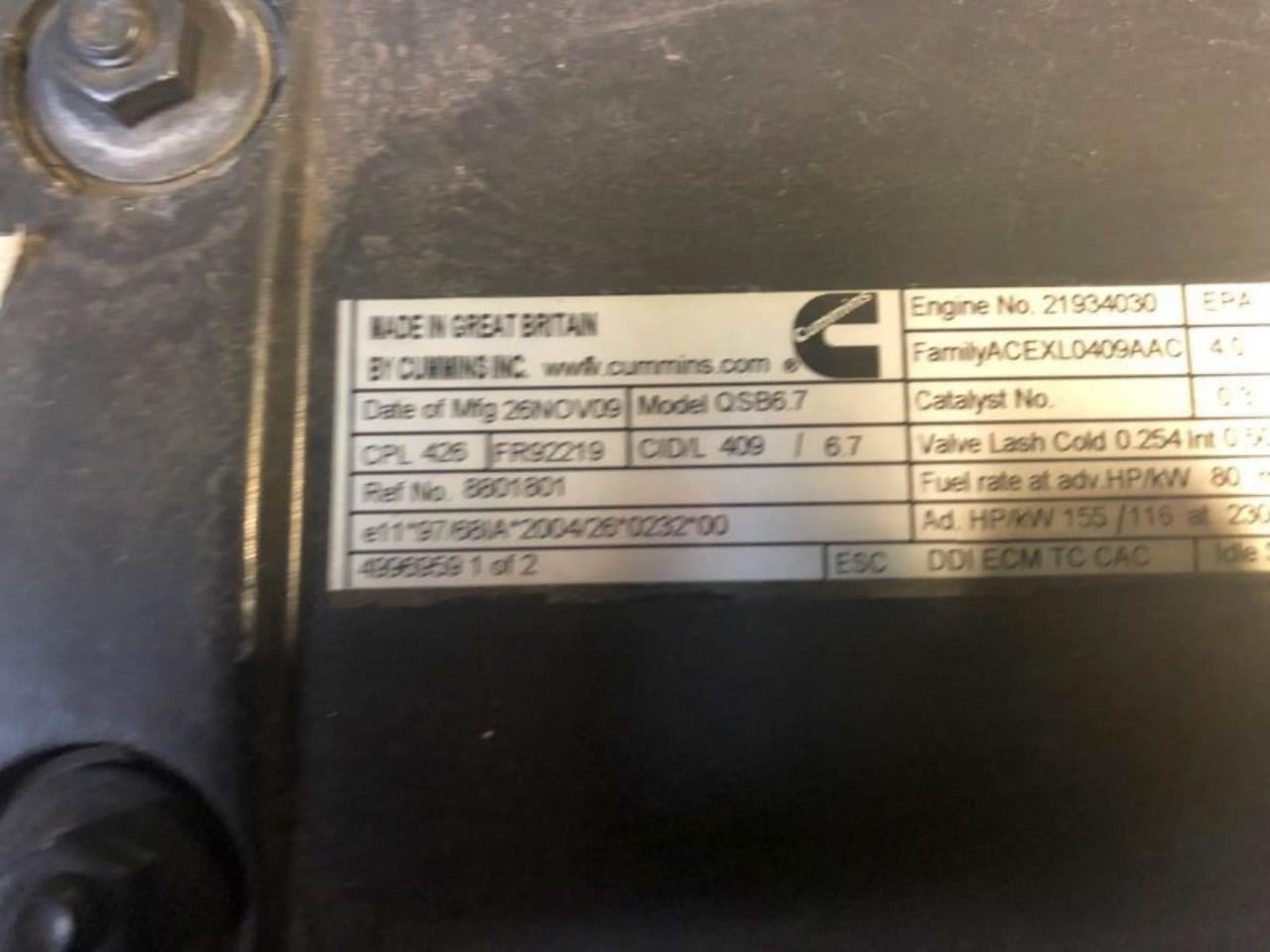 Cummins QSB6.7 155 - Engine: picture 2 Cummins QSB6.7 155 - Engine: picture 2