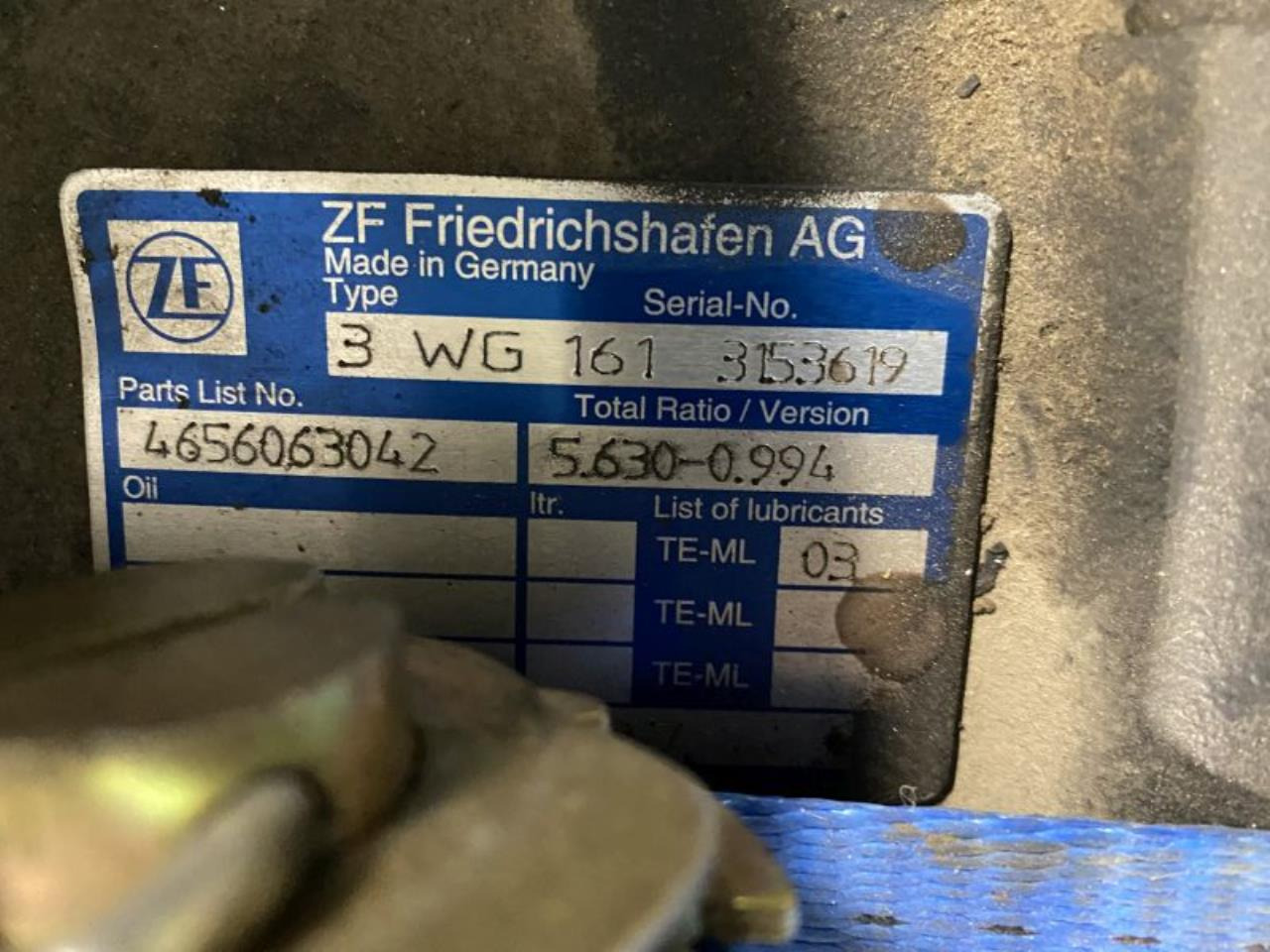 ZF 3WG161 - Transmission for Material handling equipment: picture 5 ZF 3WG161 - Transmission for Material handling equipment: picture 5