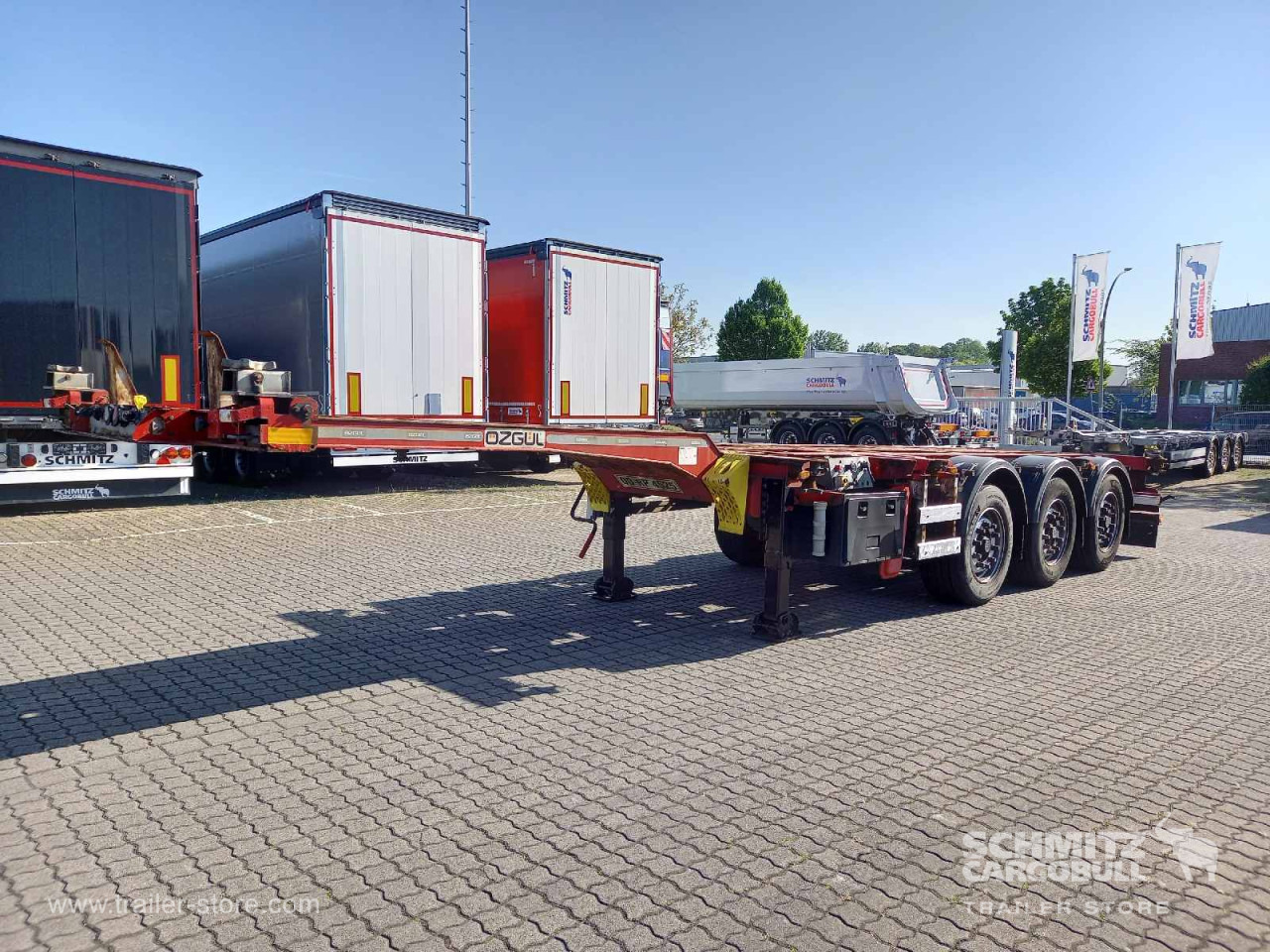 Auflieger Containerfahrgestell Standard - Container transporter/ Swap body semi-trailer: picture 1 Auflieger Containerfahrgestell Standard - Container transporter/ Swap body semi-trailer: picture 1