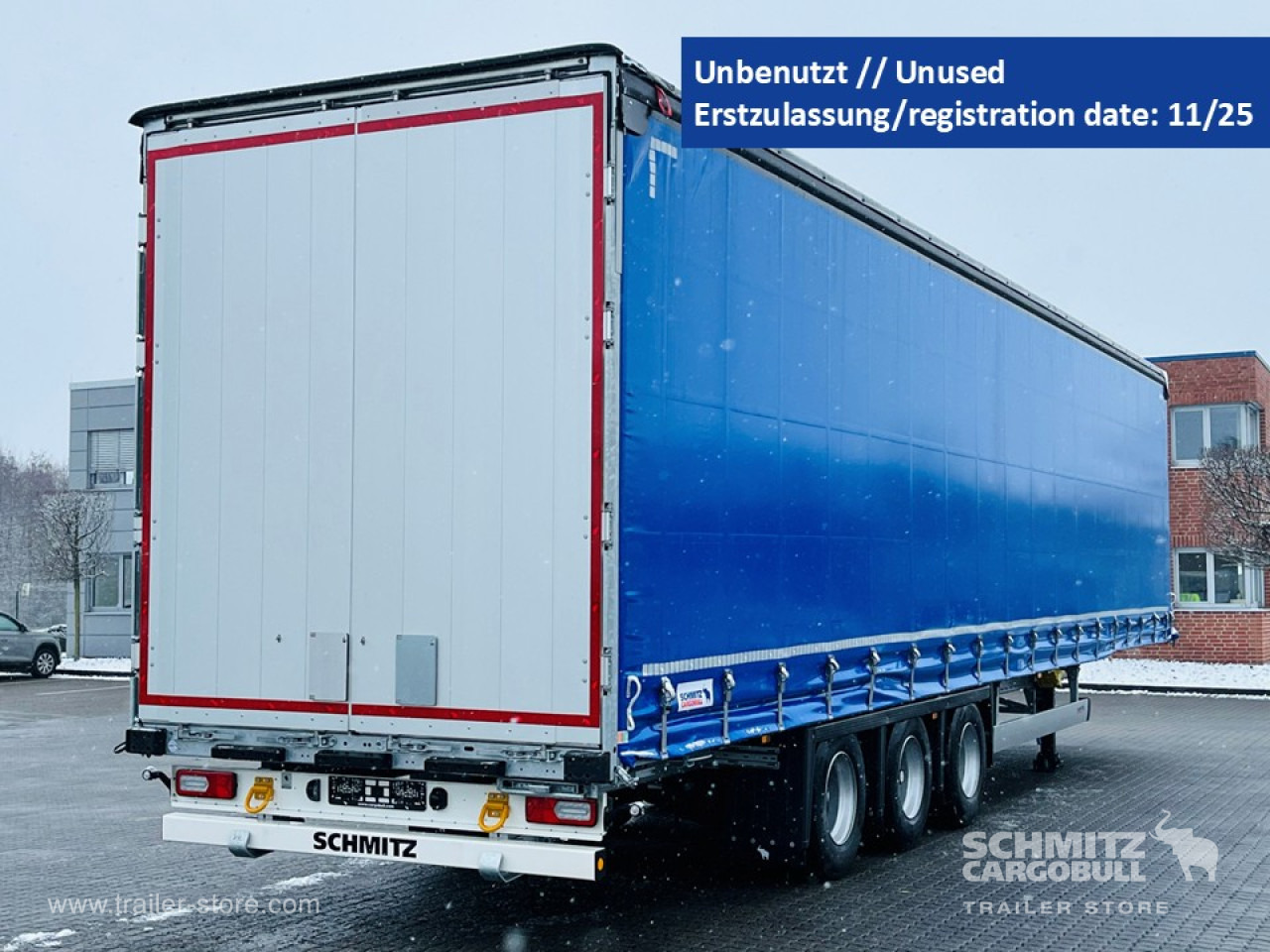 SCHMITZ Auflieger Curtainsider Mega - Curtainsider semi-trailer: picture 1 SCHMITZ Auflieger Curtainsider Mega - Curtainsider semi-trailer: picture 1