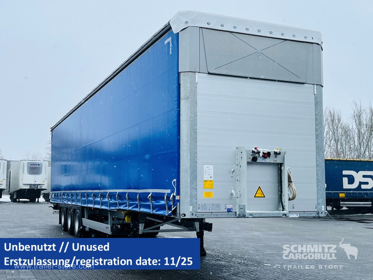 SCHMITZ Auflieger Curtainsider Mega - Curtainsider semi-trailer: picture 1 SCHMITZ Auflieger Curtainsider Mega - Curtainsider semi-trailer: picture 1