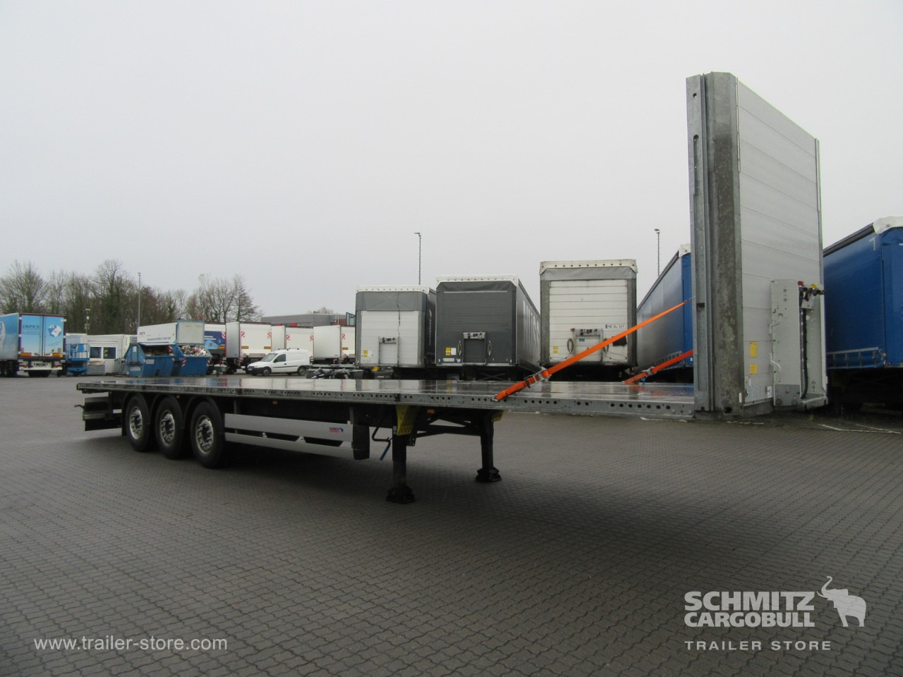 SCHMITZ Auflieger Plateau Standard - Dropside/ Flatbed semi-trailer: picture 1 SCHMITZ Auflieger Plateau Standard - Dropside/ Flatbed semi-trailer: picture 1