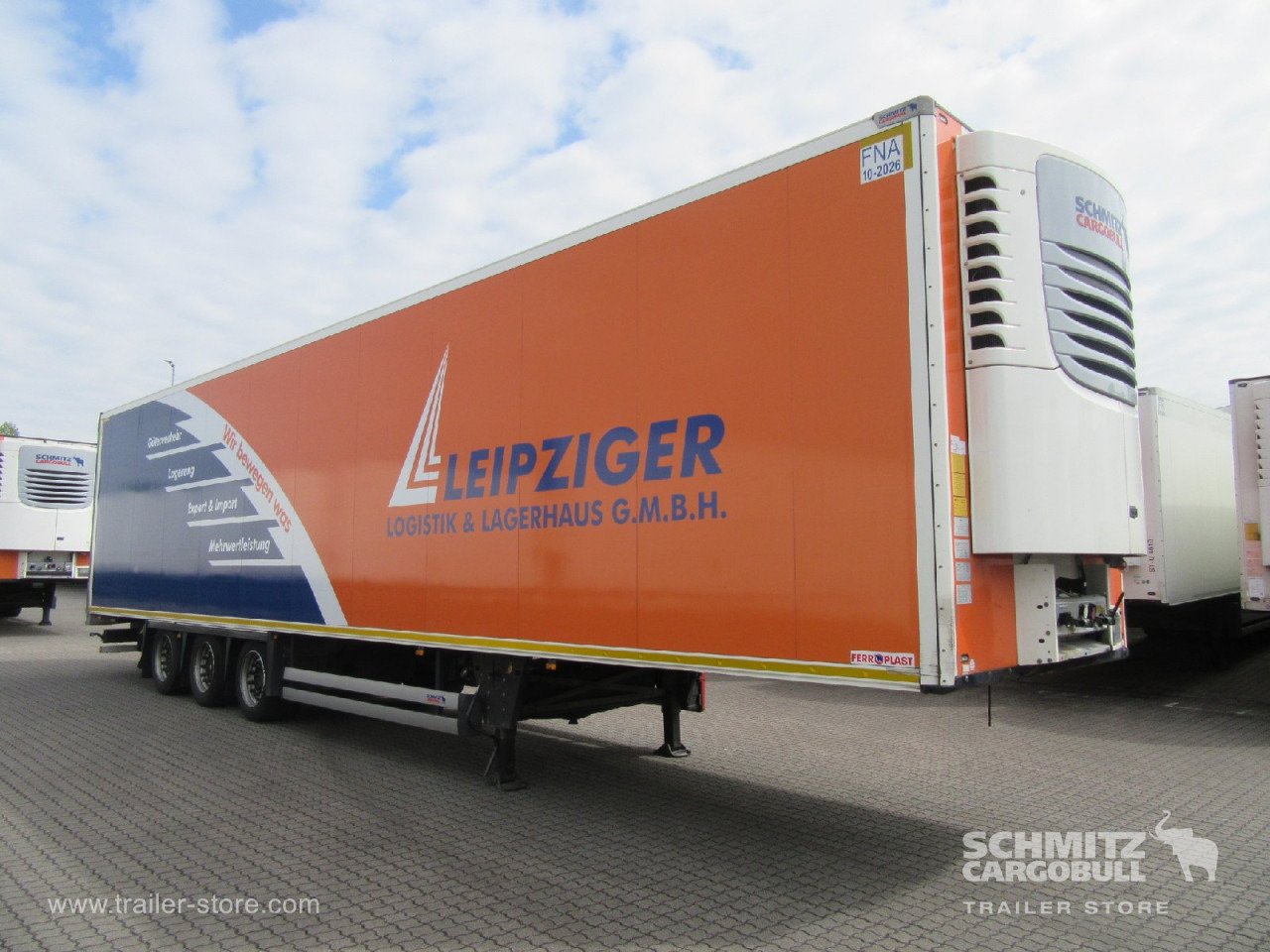 SCHMITZ Auflieger Tiefkühler Mega Double deck - Isothermal semi-trailer: picture 1 SCHMITZ Auflieger Tiefkühler Mega Double deck - Isothermal semi-trailer: picture 1