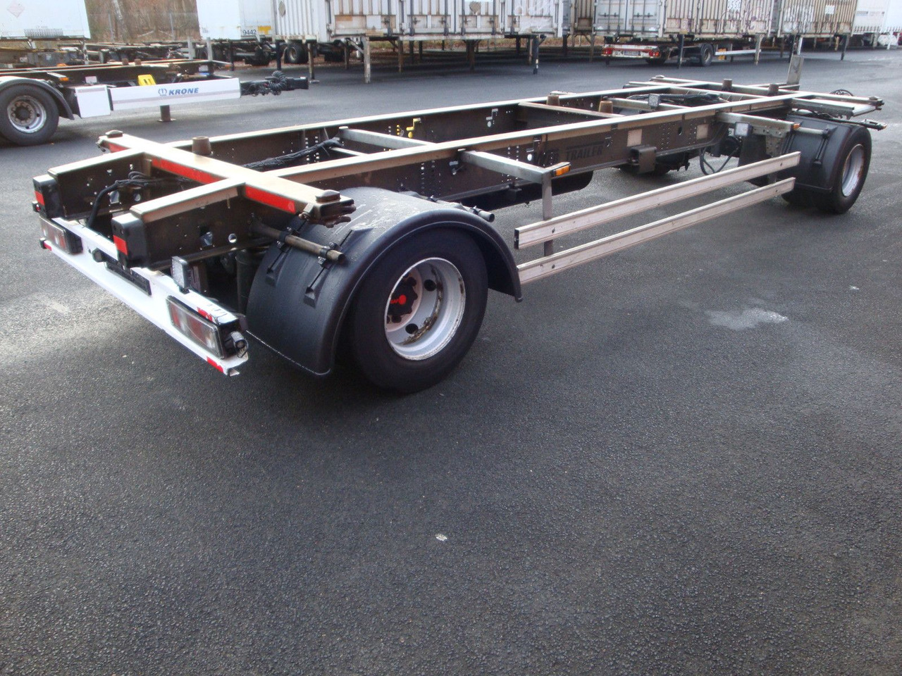 Web-Trailer ANH 18 Drehschemel Jumbo verzinkt für C7,82 WBs - Container transporter/ Swap body trailer: picture 3 Web-Trailer ANH 18 Drehschemel Jumbo verzinkt für C7,82 WBs - Container transporter/ Swap body trailer: picture 3