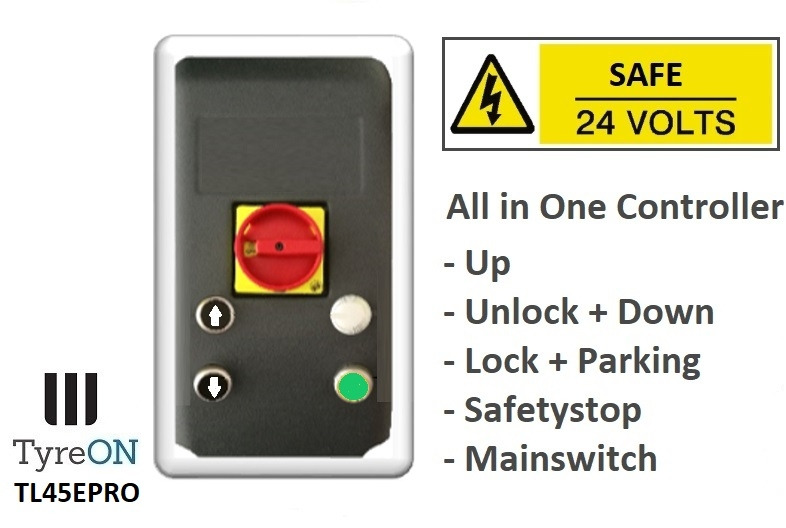 Garage equipment TL45E PRO 2 post lift - fully automatic: picture 7