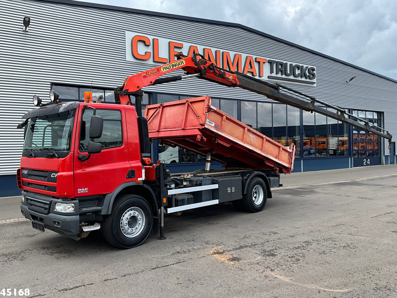 DAF FA 75 CF 360 Palfinger 12 Tonmeter laadkraan - Tipper, Crane truck: picture 1 DAF FA 75 CF 360 Palfinger 12 Tonmeter laadkraan - Tipper, Crane truck: picture 1