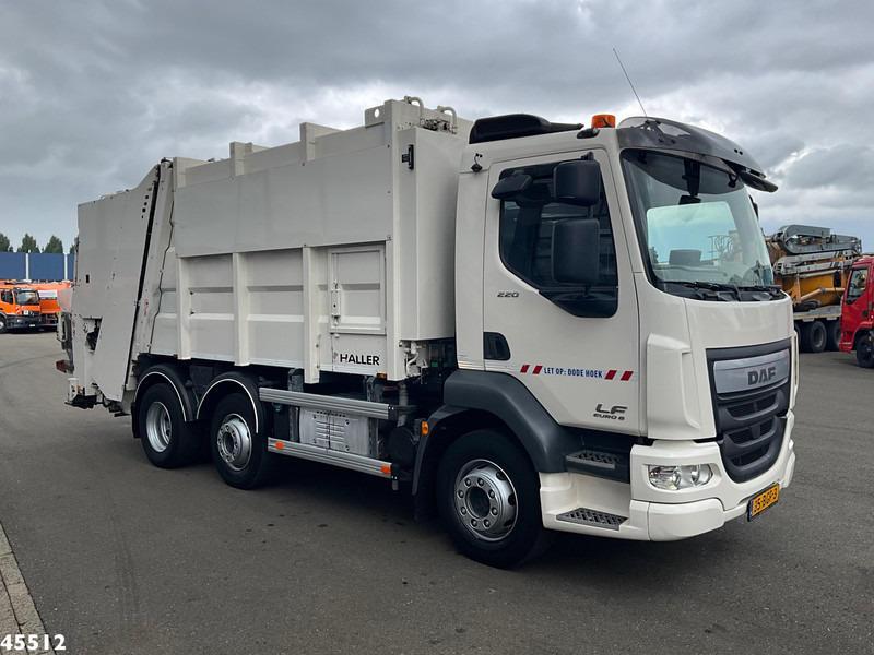 DAF FAG LF 220 Euro 6 Haller 14m³ Just 122.382 km! - Garbage truck: picture 3 DAF FAG LF 220 Euro 6 Haller 14m³ Just 122.382 km! - Garbage truck: picture 3