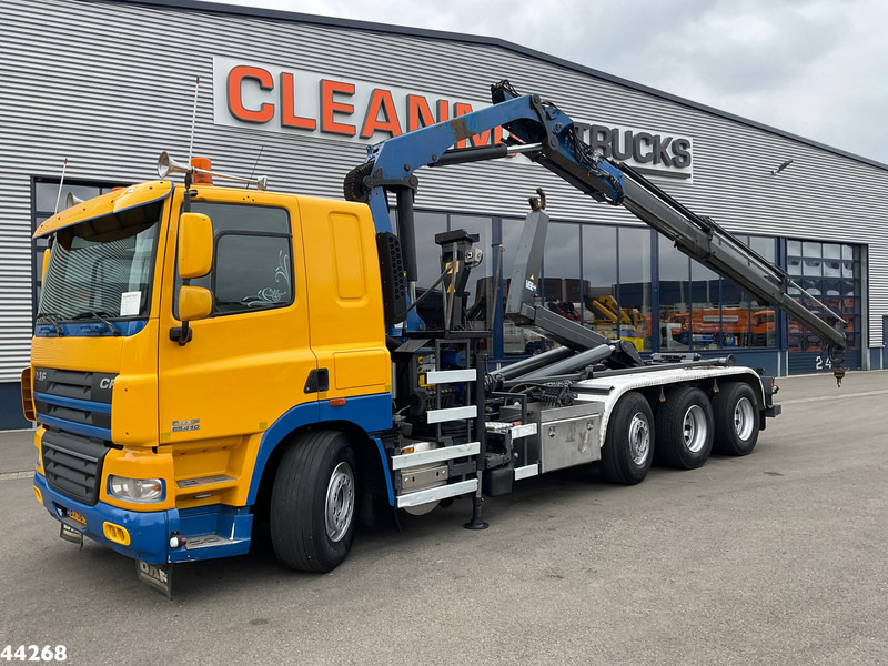 DAF FAK 85 CF 410 Palfinger 18 Tonmeter laadkraan - Hook lift truck, Crane truck: picture 1 DAF FAK 85 CF 410 Palfinger 18 Tonmeter laadkraan - Hook lift truck, Crane truck: picture 1