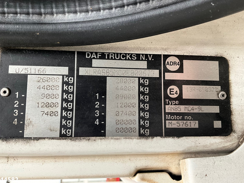DAF FAN 85 CF 360 HMF 20 Tonmeter laadkraan leasing DAF FAN 85 CF 360 HMF 20 Tonmeter laadkraan: picture 18