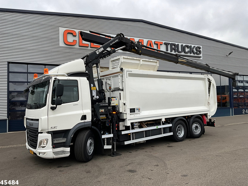 DAF FAN CF 290 Euro 6 Hiab 21 Tonmeter laadkraan - Garbage truck: picture 1 DAF FAN CF 290 Euro 6 Hiab 21 Tonmeter laadkraan - Garbage truck: picture 1