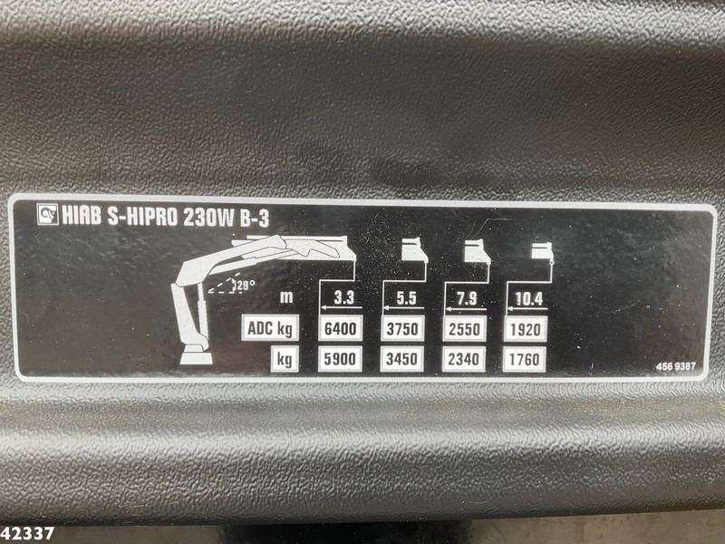 Garbage truck DAF FAN CF 340 Hiab 23 Tonmeter laadkraan: picture 12