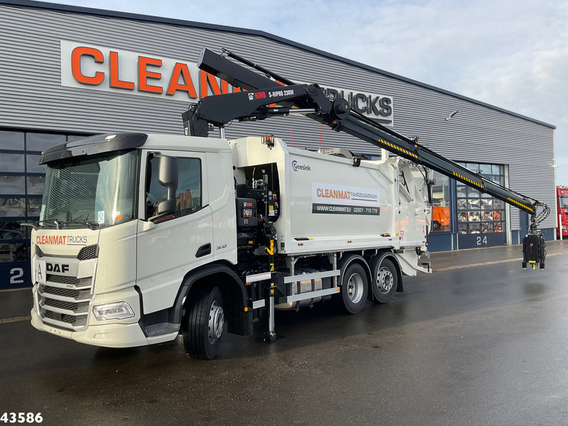 DAF FAN XD 340 Hiab 23 Tonmeter laadkraan - Garbage truck: picture 1 DAF FAN XD 340 Hiab 23 Tonmeter laadkraan - Garbage truck: picture 1