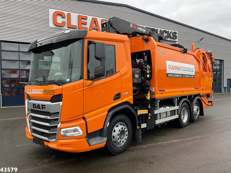 DAF FAN XD 340 Hiab 23 Tonmeter laadkraan - Garbage truck: picture 2 DAF FAN XD 340 Hiab 23 Tonmeter laadkraan - Garbage truck: picture 2