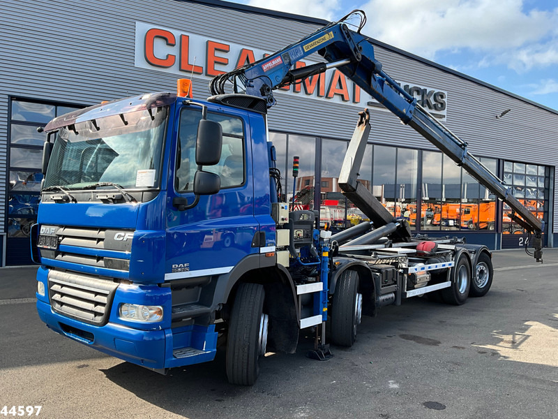 DAF FAX 85 CF 360 8x2 Euro 5 Hiab 16 Tonmeter laadkraan - Hook lift truck, Crane truck: picture 1 DAF FAX 85 CF 360 8x2 Euro 5 Hiab 16 Tonmeter laadkraan - Hook lift truck, Crane truck: picture 1