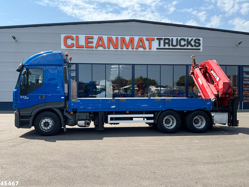 Iveco Stralis 500 6x4 MKG 54 Tonmeter laadkraan - Dropside/ Flatbed truck, Crane truck: picture 2 Iveco Stralis 500 6x4 MKG 54 Tonmeter laadkraan - Dropside/ Flatbed truck, Crane truck: picture 2