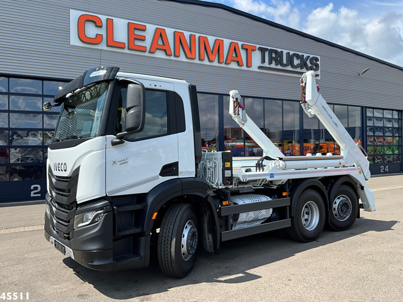Iveco X-WAY AD280X42Y Retarder Meiller 16 ton portaalarmsysteem NEW and UNUSED! - Skip loader truck: picture 1 Iveco X-WAY AD280X42Y Retarder Meiller 16 ton portaalarmsysteem NEW and UNUSED! - Skip loader truck: picture 1