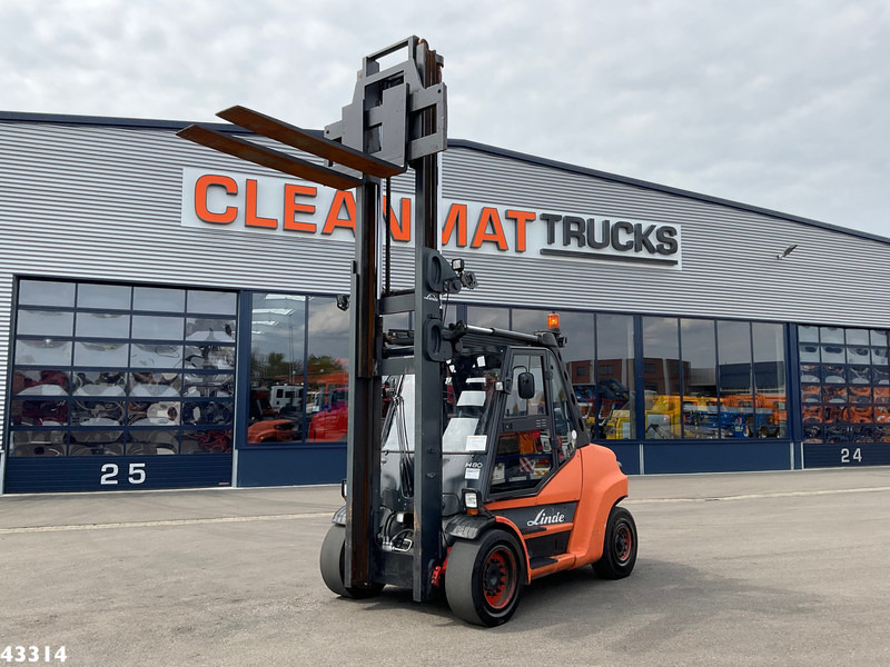 Linde H80D / 900-03 Duplex - Diesel forklift: picture 1 Linde H80D / 900-03 Duplex - Diesel forklift: picture 1