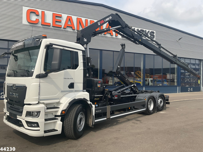 MAN TGS 26.470 Hiab 22 Tonmeter laadkraan NEW AND UNUSED! - Hook lift truck, Crane truck: picture 1 MAN TGS 26.470 Hiab 22 Tonmeter laadkraan NEW AND UNUSED! - Hook lift truck, Crane truck: picture 1