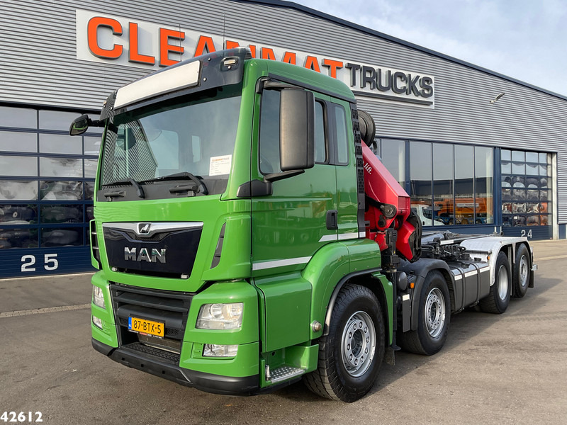 MAN TGS 35.460 8x2 Euro 6 HMF 26 Tonmeter laadkraan - Hook lift truck, Crane truck: picture 2 MAN TGS 35.460 8x2 Euro 6 HMF 26 Tonmeter laadkraan - Hook lift truck, Crane truck: picture 2