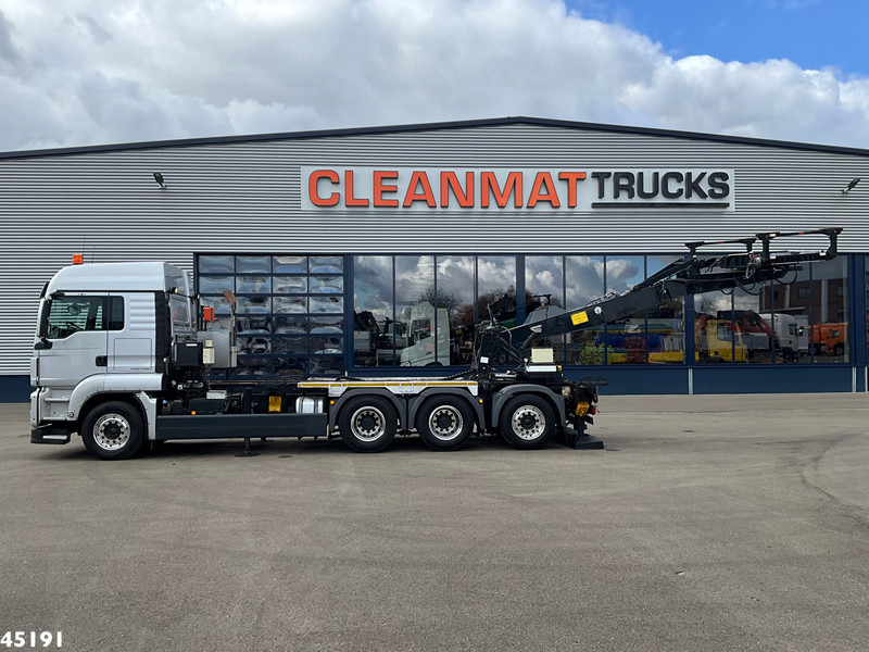 MAN TGS 35.480 Euro 6 8x4 Deuringer Garagetransporter - Container transporter/ Swap body truck: picture 1 MAN TGS 35.480 Euro 6 8x4 Deuringer Garagetransporter - Container transporter/ Swap body truck: picture 1