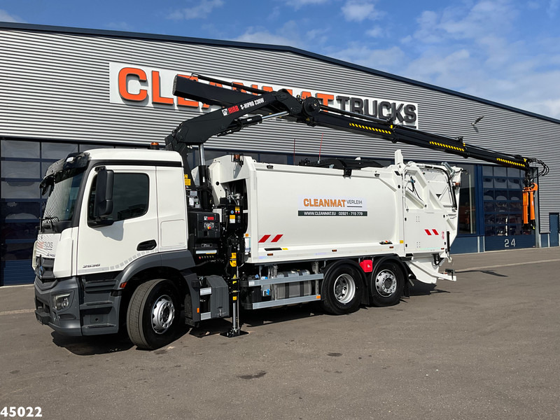 Mercedes-Benz Actros 2536 Zoeller Hiab 23 Tonmeter laadkraan - Garbage truck: picture 1 Mercedes-Benz Actros 2536 Zoeller Hiab 23 Tonmeter laadkraan - Garbage truck: picture 1