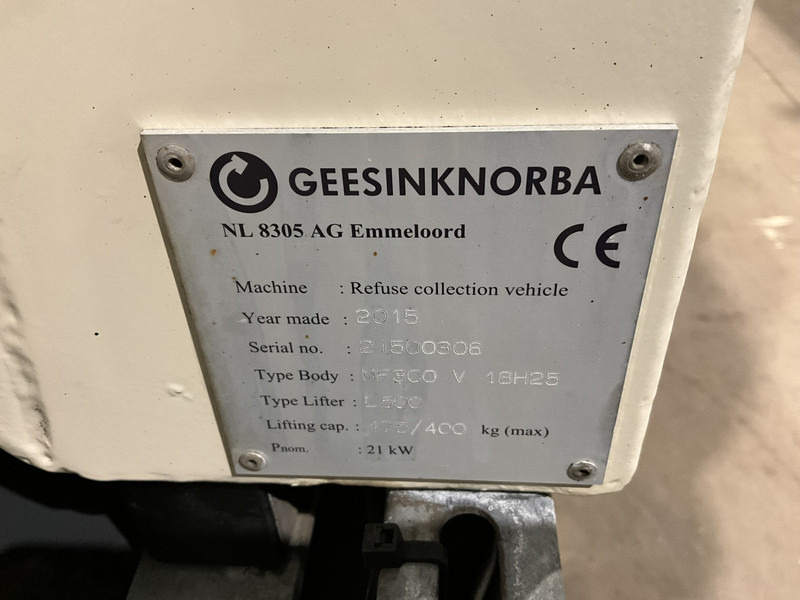 Garbage truck Mercedes-Benz Econic 2630 Euro 6 Norba MF 300 18m³ 2 compartimenten: picture 18