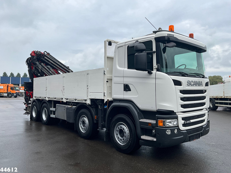 Scania G 450 8x4 Euro 6 Fassi 66 Tonmeter laadkraan + Fly-jib Just 176.555 Km! - Crane truck: picture 4 Scania G 450 8x4 Euro 6 Fassi 66 Tonmeter laadkraan + Fly-jib Just 176.555 Km! - Crane truck: picture 4