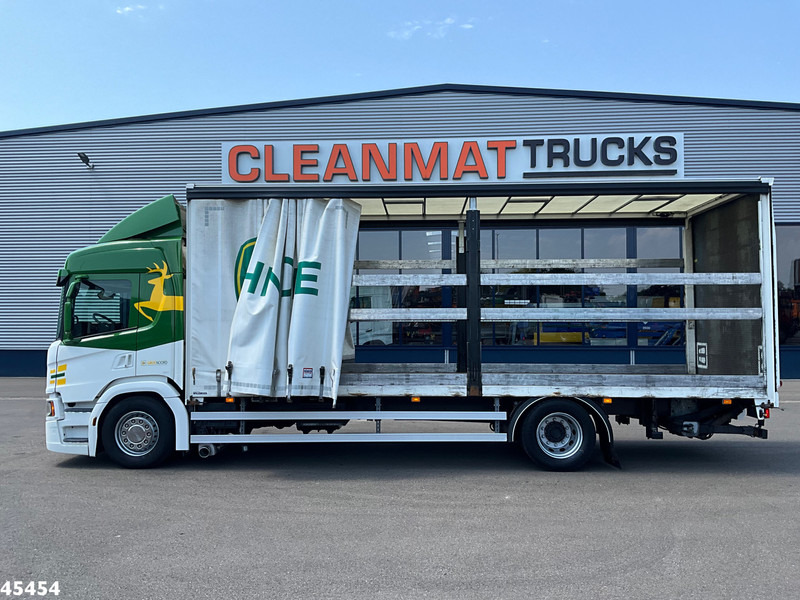 Scania P 280 Euro 6 Schuifzeil DHollandia 4 Ton laadklep Machine transport! - Curtain side truck: picture 2 Scania P 280 Euro 6 Schuifzeil DHollandia 4 Ton laadklep Machine transport! - Curtain side truck: picture 2
