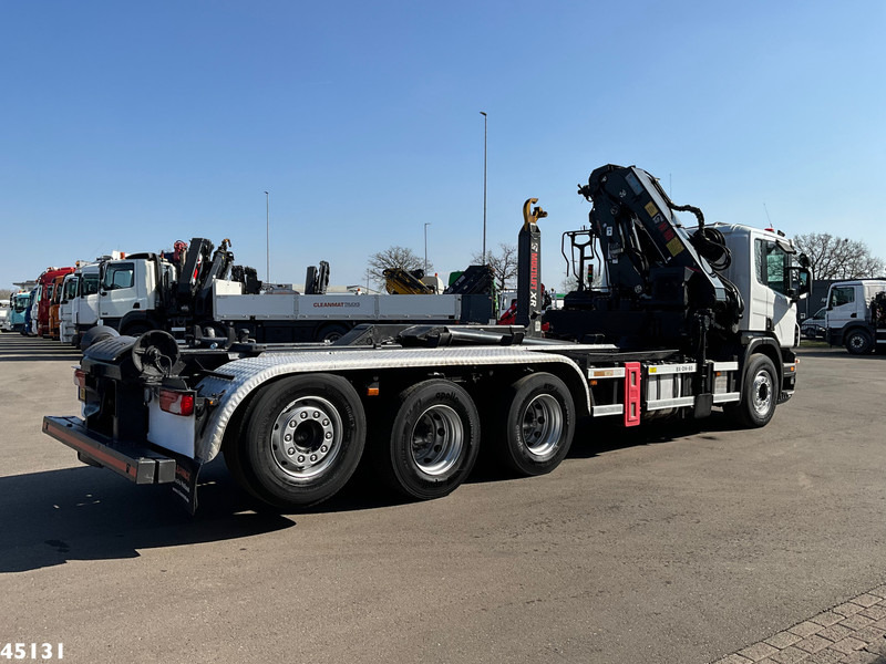 Scania P 380 8x4 Euro 5 Hiab 21 Tonmeter laadkraan Just 244.337 km! - Hook lift truck, Crane truck: picture 4 Scania P 380 8x4 Euro 5 Hiab 21 Tonmeter laadkraan Just 244.337 km! - Hook lift truck, Crane truck: picture 4