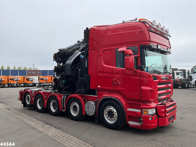 Tractor unit Scania R 620 10x4 V8 Retarder Effer 175 Tonmeter laadkraan + Fly-Jib Just 170.527 km!: picture 7
