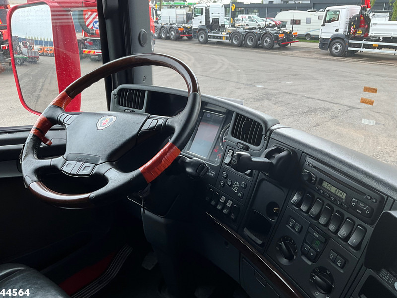 Tractor unit Scania R 620 10x4 V8 Retarder Effer 175 Tonmeter laadkraan + Fly-Jib Just 170.527 km!: picture 19