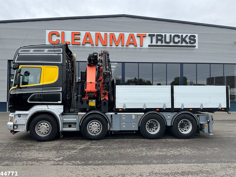 Tractor unit Scania R500 8x4 V8 Retarder Palfinger 53 Tonmeter laadkraan + Fly-Jib: picture 9
