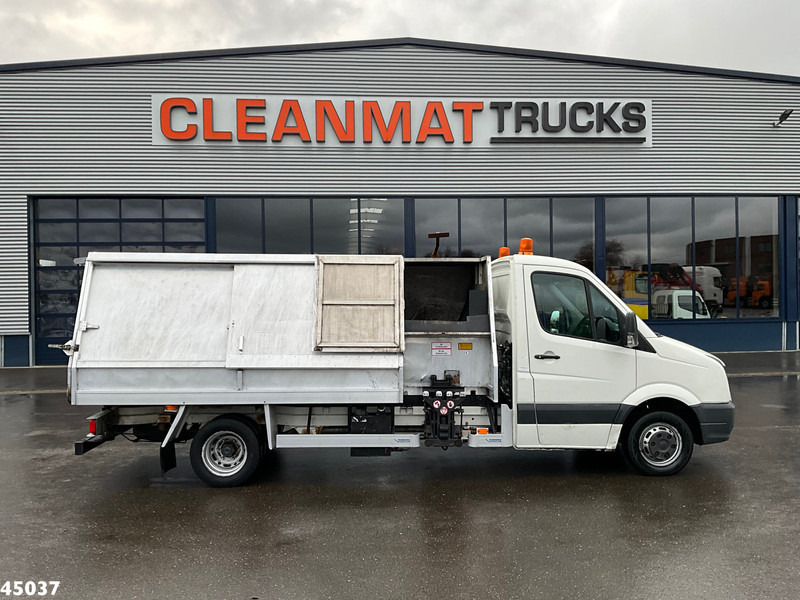 Garbage truck Volkswagen Crafter 2.5 TDI Terberg zijlader Just 115.247 Km!: picture 11