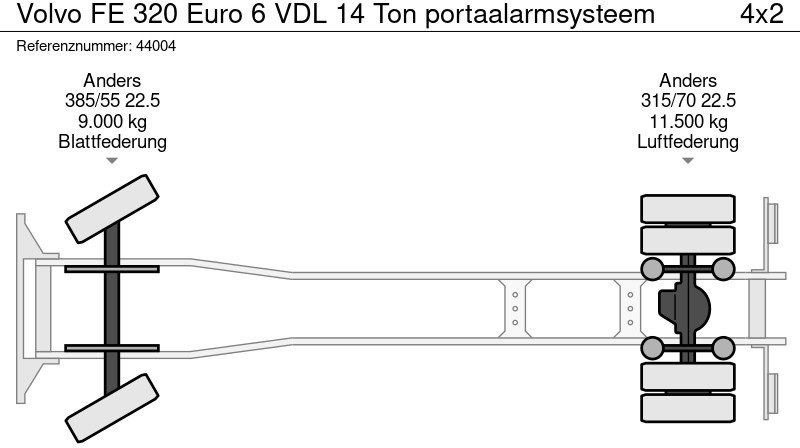 Volvo FE 320 Euro 6 VDL 14 Ton portaalarmsysteem leasing Volvo FE 320 Euro 6 VDL 14 Ton portaalarmsysteem: picture 19 Volvo FE 320 Euro 6 VDL 14 Ton portaalarmsysteem leasing Volvo FE 320 Euro 6 VDL 14 Ton portaalarmsysteem: picture 19