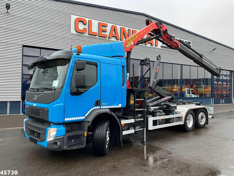 Volvo FE 350 Euro 6 Palfinger 14 Tonmeter laadkraan - Hook lift truck, Crane truck: picture 1 Volvo FE 350 Euro 6 Palfinger 14 Tonmeter laadkraan - Hook lift truck, Crane truck: picture 1