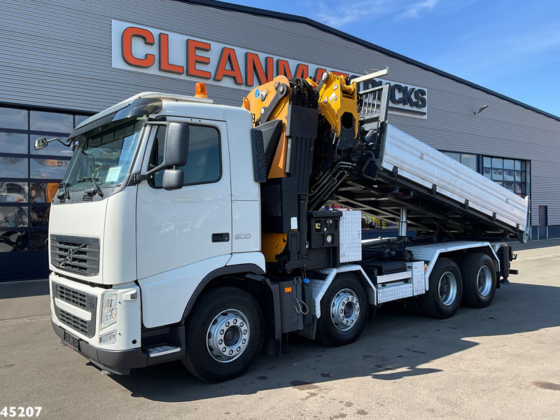 Volvo FH 500 8x4 Effer 65 Tonmeter laadkraan + Fly-Jib - Tipper, Crane truck: picture 4 Volvo FH 500 8x4 Effer 65 Tonmeter laadkraan + Fly-Jib - Tipper, Crane truck: picture 4